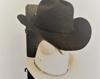 American Made Crown Up Four Hat Rack Black by Mark Christopher Collection