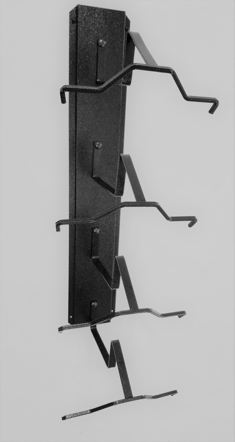 American Made Crown up Four Hat Rack Black by Mark Christopher