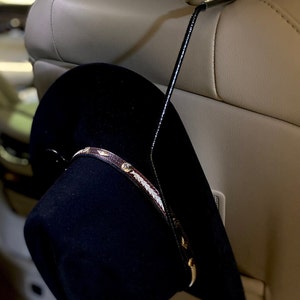 Truck/SUV Hat Holder Made in the USA Powder Coated Black