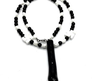 Handmade Choker Necklace, Witchy Goth Style