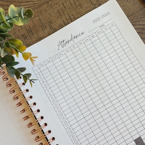 2026 HOMESCHOOL PLANNER, Undated Yearly/Monthly/Weekly Lesson and Unit Planner image 3