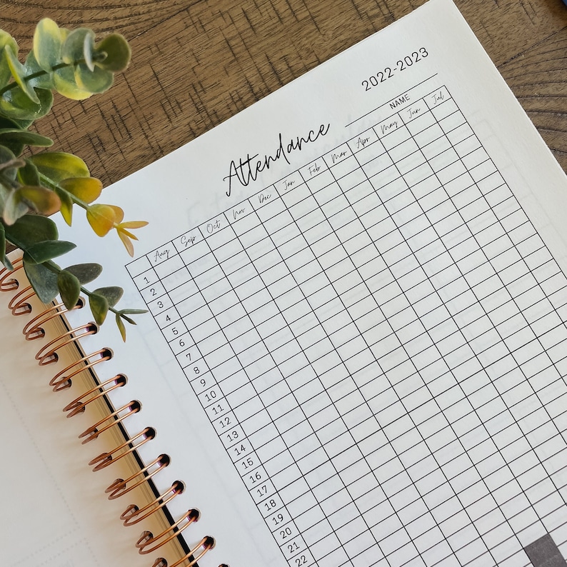 2026 HOMESCHOOL PLANNER, Undated Yearly/Monthly/Weekly Lesson and Unit Planner image 3