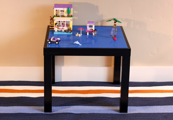 Perfect Building Block Table 20x 20 Construction Area Black or White Table Etsy
