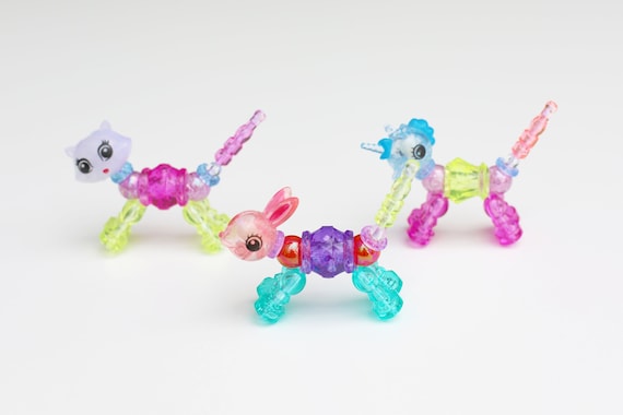 Collectible Magic Bead Pet Bracelets Collectible Kids Toy Pet Bracelet Bead  Pets Easter Basket Christmas Stocking Stuffer 