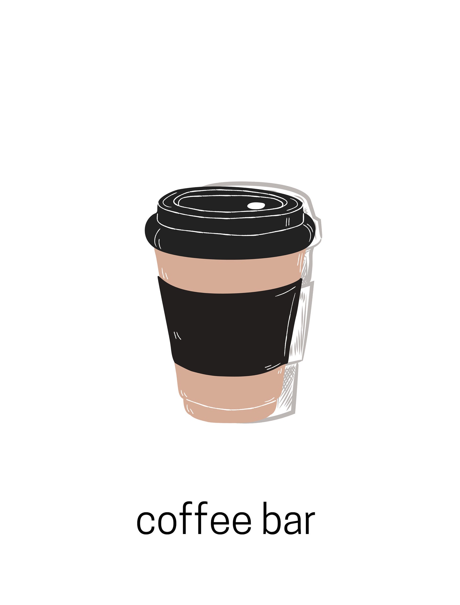Coffee Bar Printable Kitchen Decor Digital Download - Etsy
