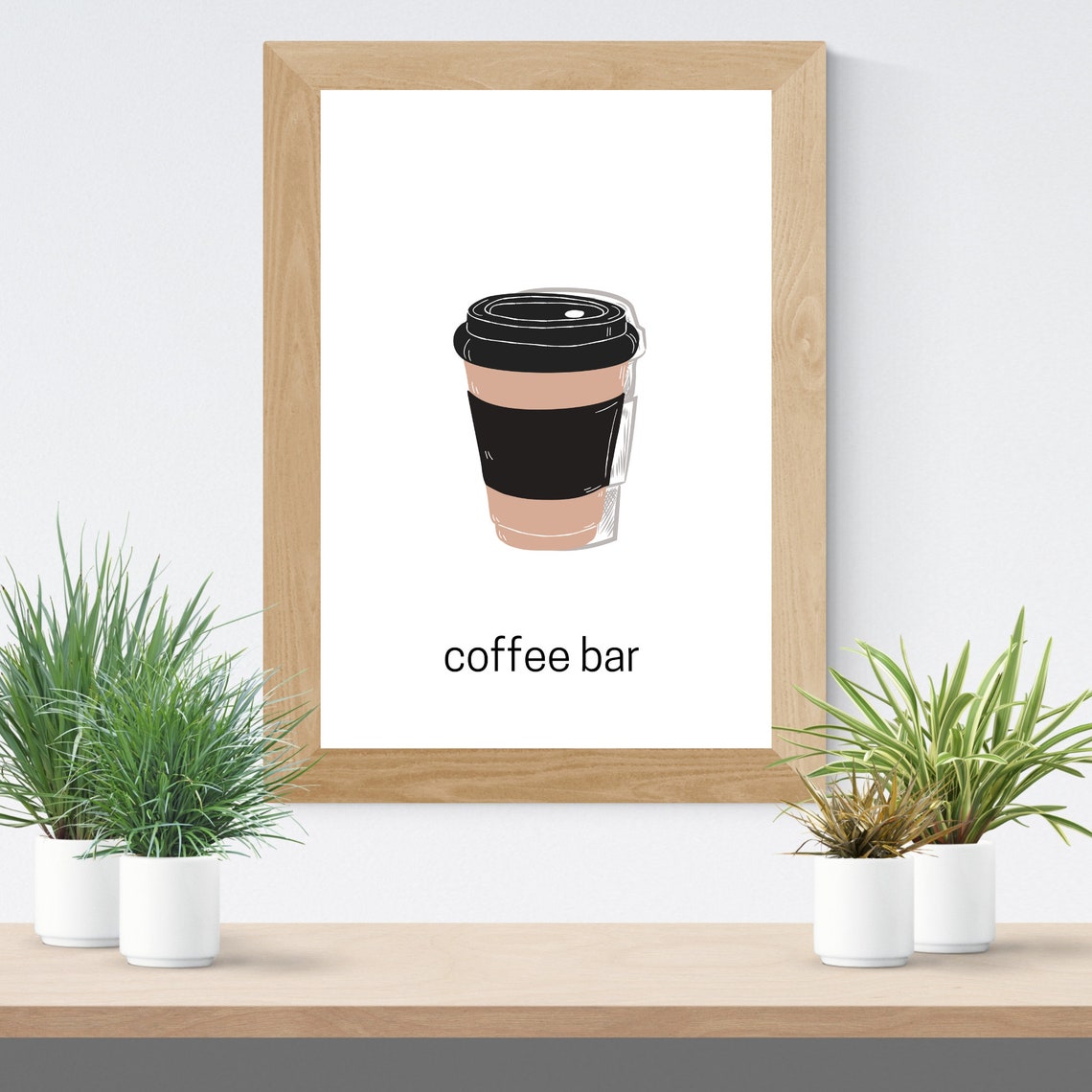 Coffee Bar Printable Kitchen Decor Digital Download - Etsy