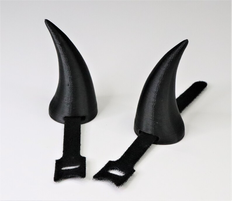 Demon Horns for Headphones / Headset devil Oni Ogre cosplay twitch streaming accessory image 6