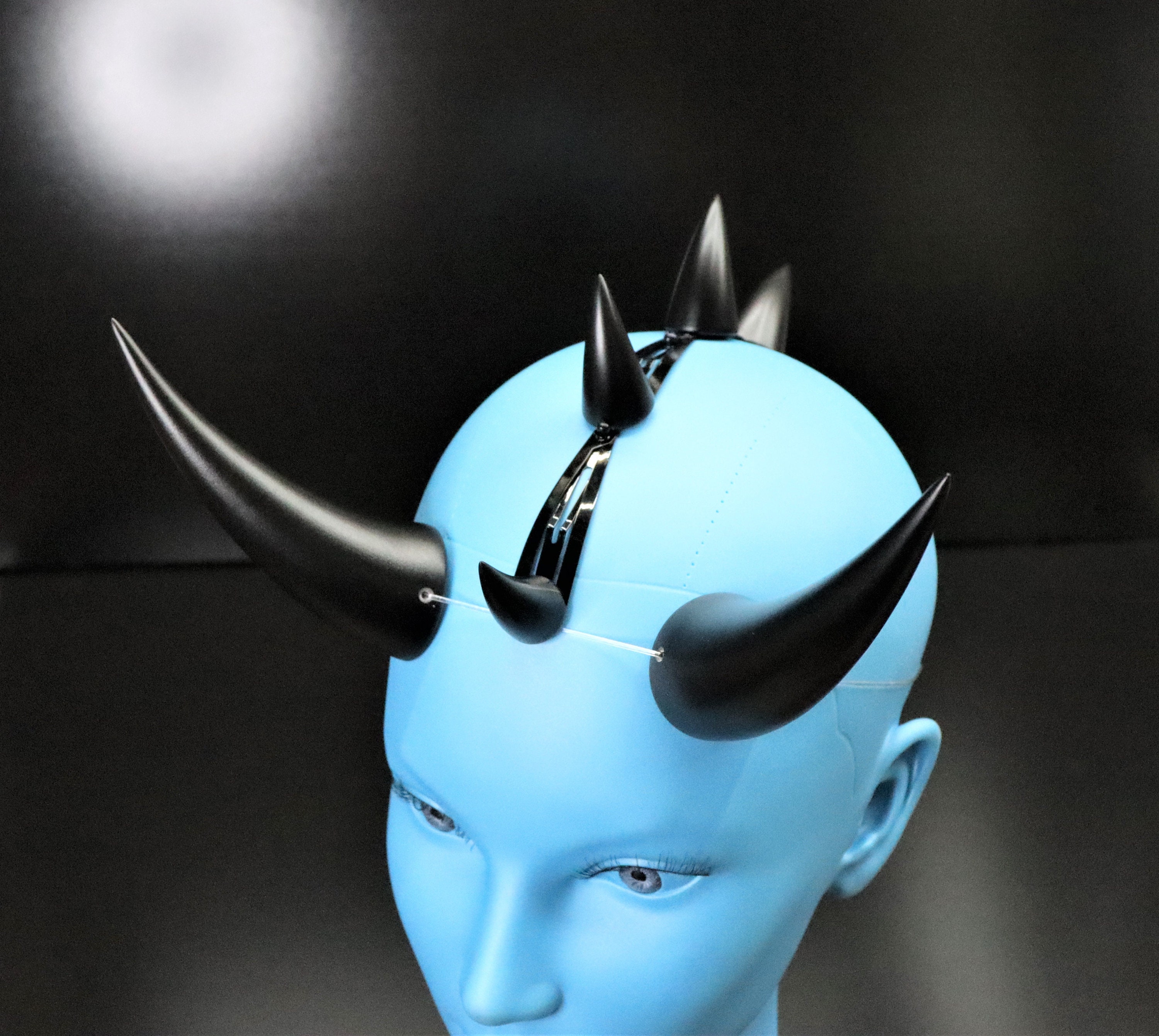 Dino Horn Dinosaur Horns Hair clip set Horn mokawk | Etsy