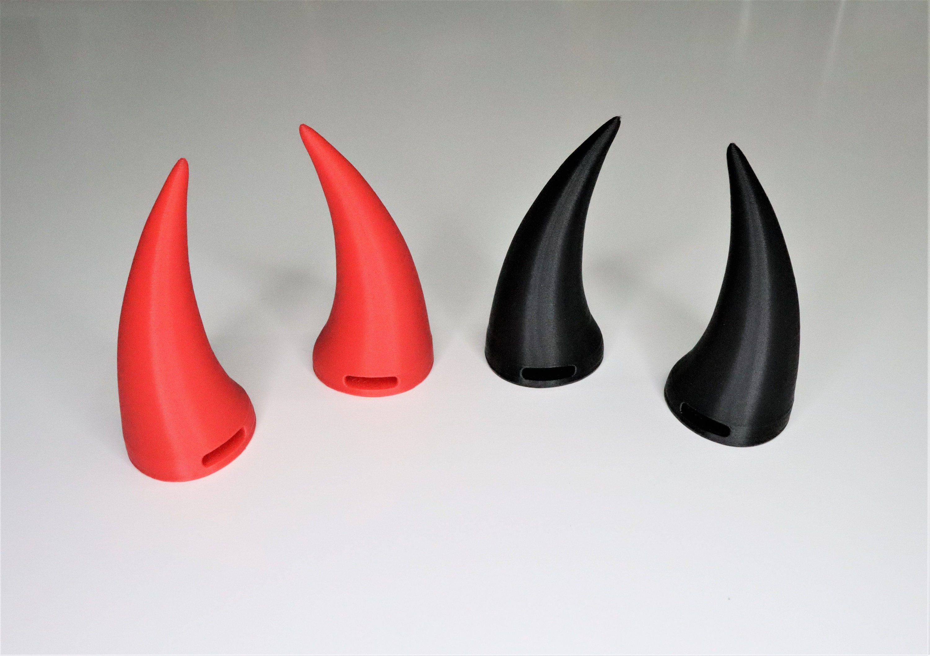 Demon Horns for Headphones / Headset devil Oni Ogre cosplay Etsy