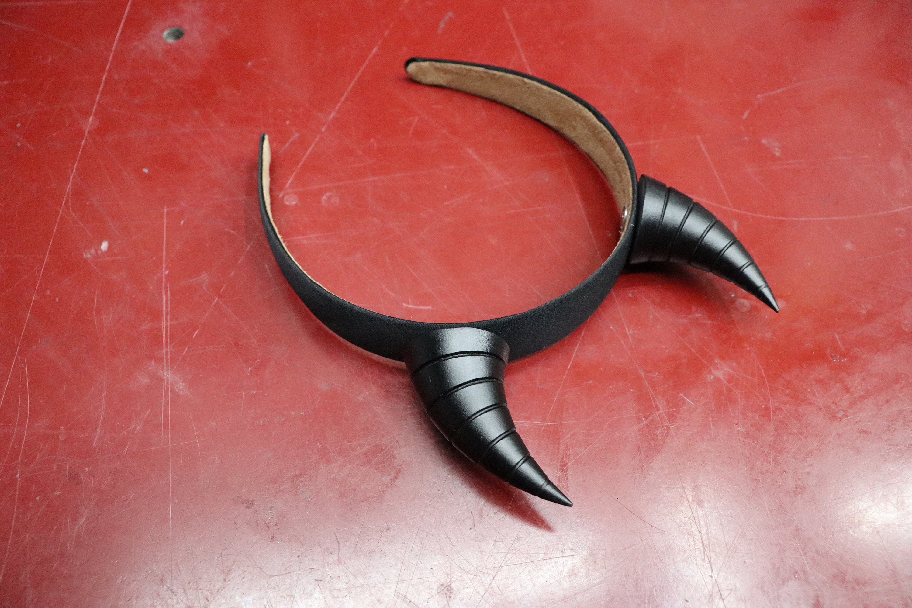 Medium Demon queen horns Cute Gothic headband goth oni Etsy