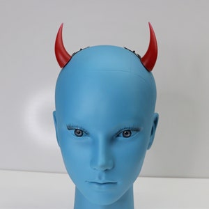 Oni Ogre Demon horns Hair clips medium size image 2