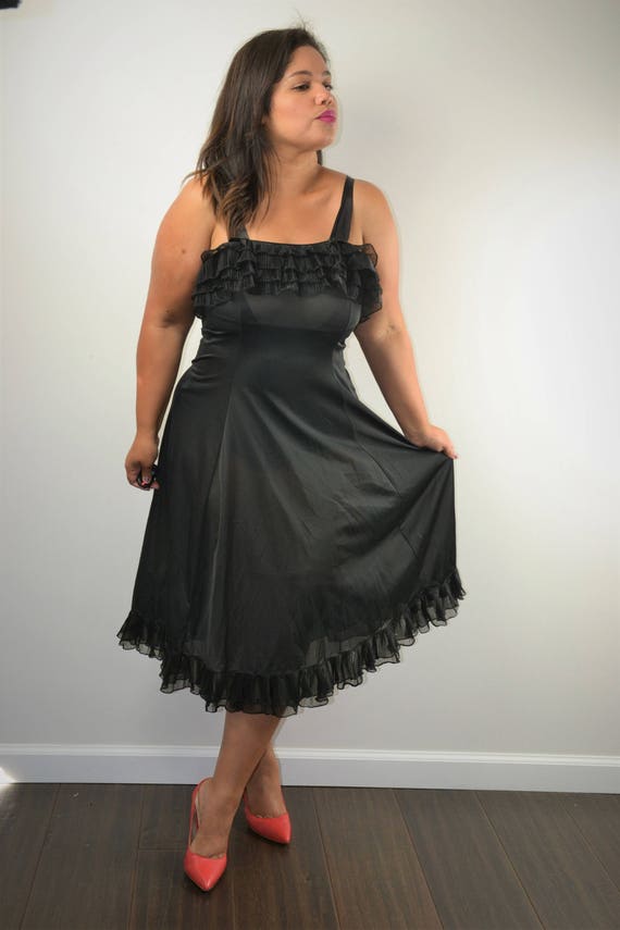 ruffle slip