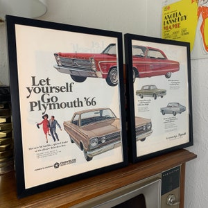 Print + Frame: Chrysler Plymouth Auto, LIFE Magazine, 1966