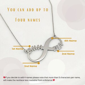 custom infinity,dainty infinity,handmade jewelry,infinity jewelry,infinity name,infinity necklace,infinity symbol,name necklace,personalized jewelry,silver infinity