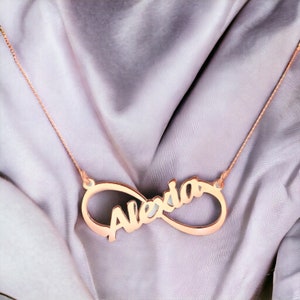 custom infinity,dainty infinity,handmade jewelry,infinity jewelry,infinity name,infinity necklace,infinity symbol,name necklace,personalized jewelry,silver infinity