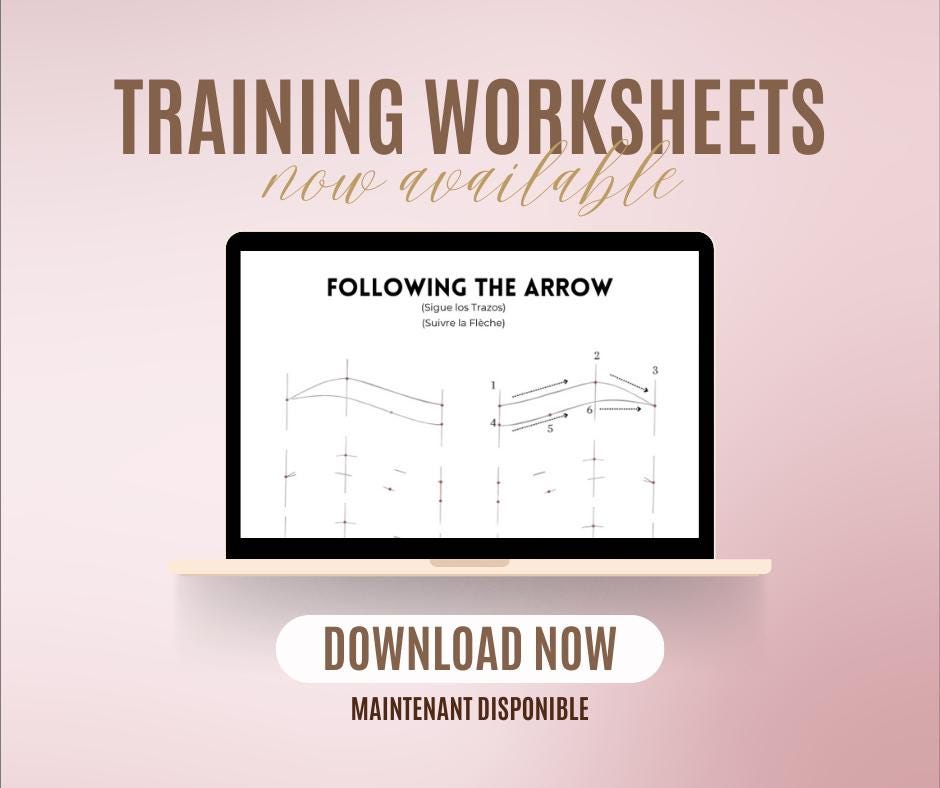Brow-frame Training Workbook | 8 Eyebrow Design Practice Templates for ...