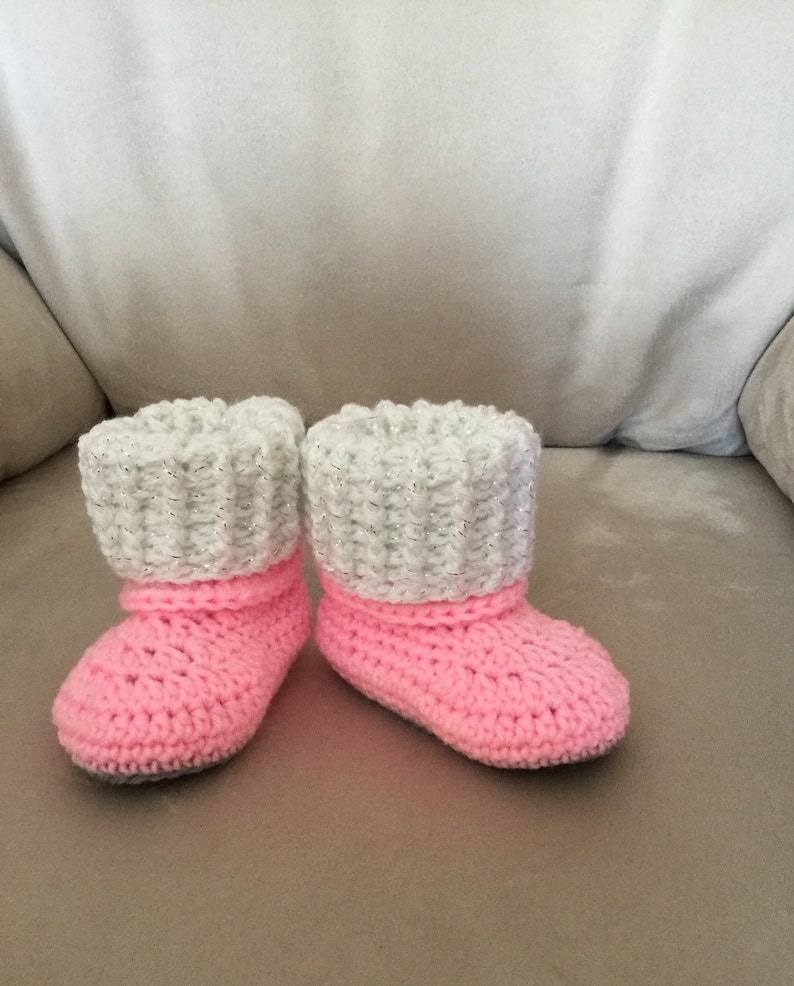 Crochet baby ugg style booties Etsy Crochet pattern baby booties baby uggs