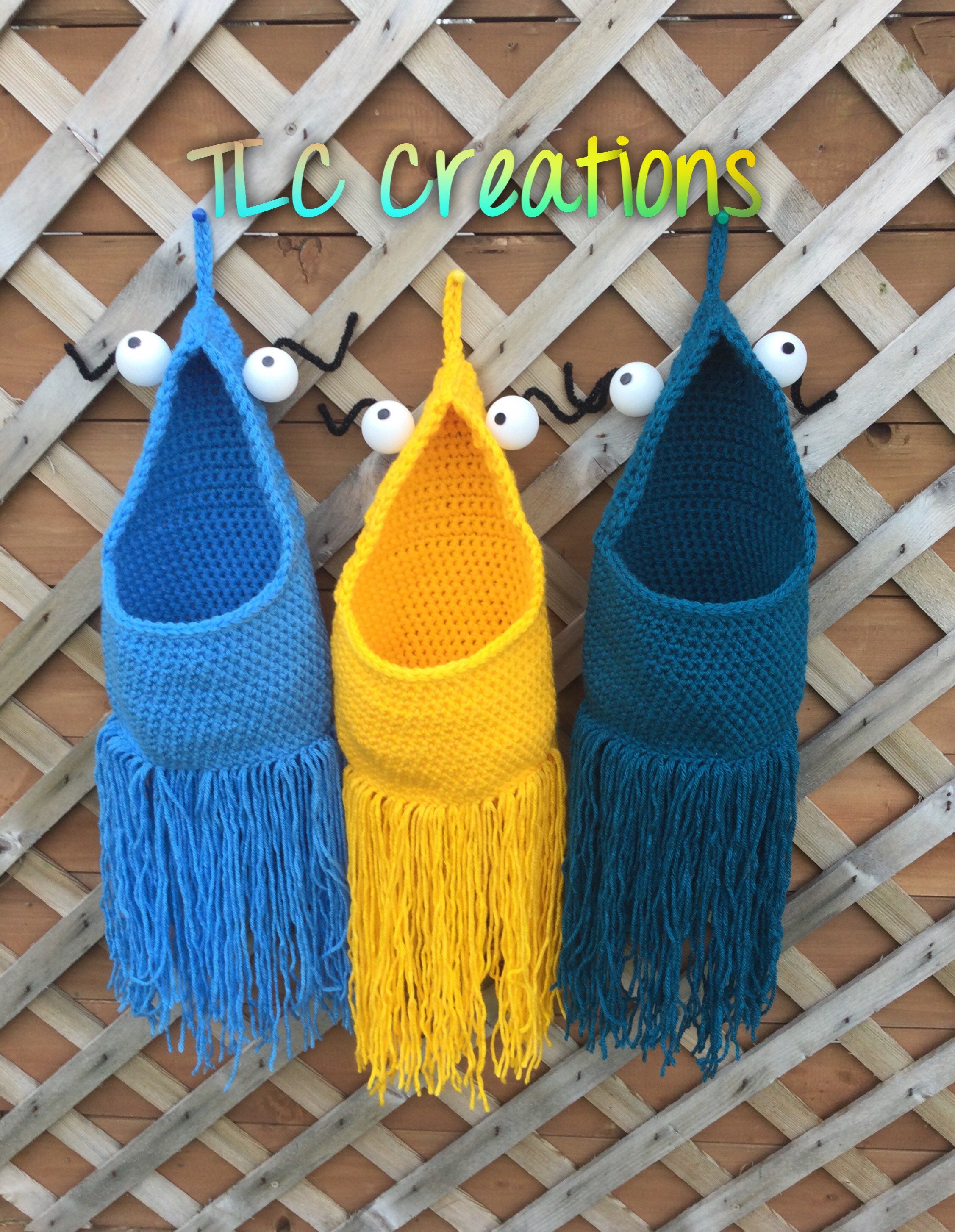 Crochet Yip Yip / Yip Yip / Alien / Crochet Bag Holder / Etsy Canada