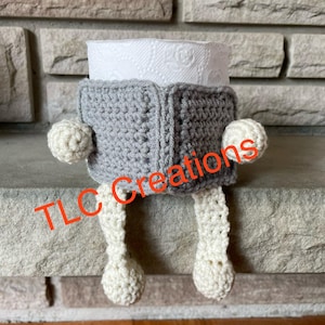Crochet toilet paper holder / toilet paper / crochet  / bathroom decor / crochet decor / Pattern only