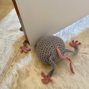 Crochet Mouse / crochet door stop / door stopper / mouse / amigurumi / crochet mouse / critter / Pattern image 6