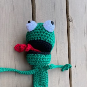 Crochet Frog Door Stopper / Door Stop / Frog Door Stop / Crochet Frog / Frog / Crochet Frog / Pattern only image 4