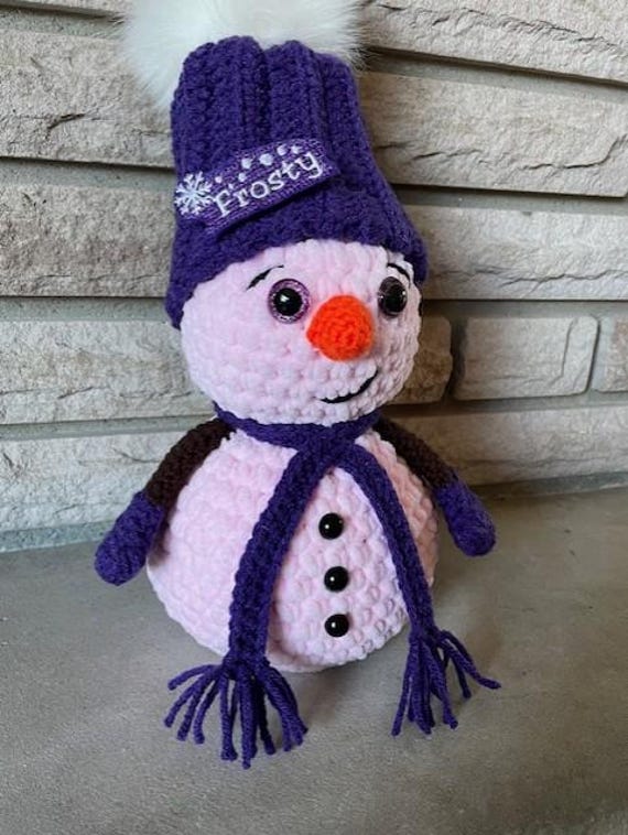 Muñecos Navideños MuÃ±eco De Nieve A Crochet Paso A Paso Muñecos