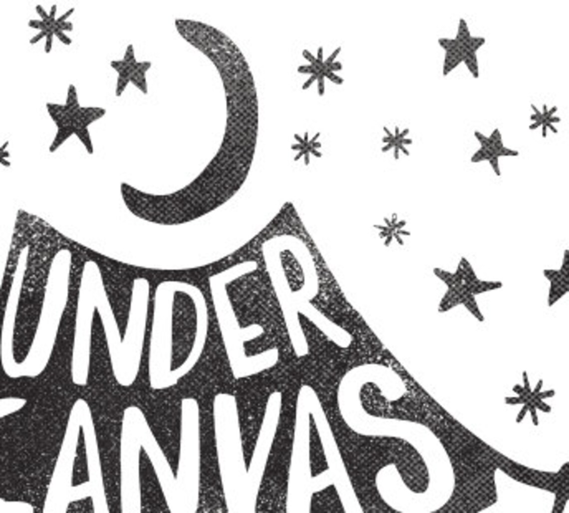 UNDER CANVAS // Downloadable Print A4 // Printable Wall Art Etsy