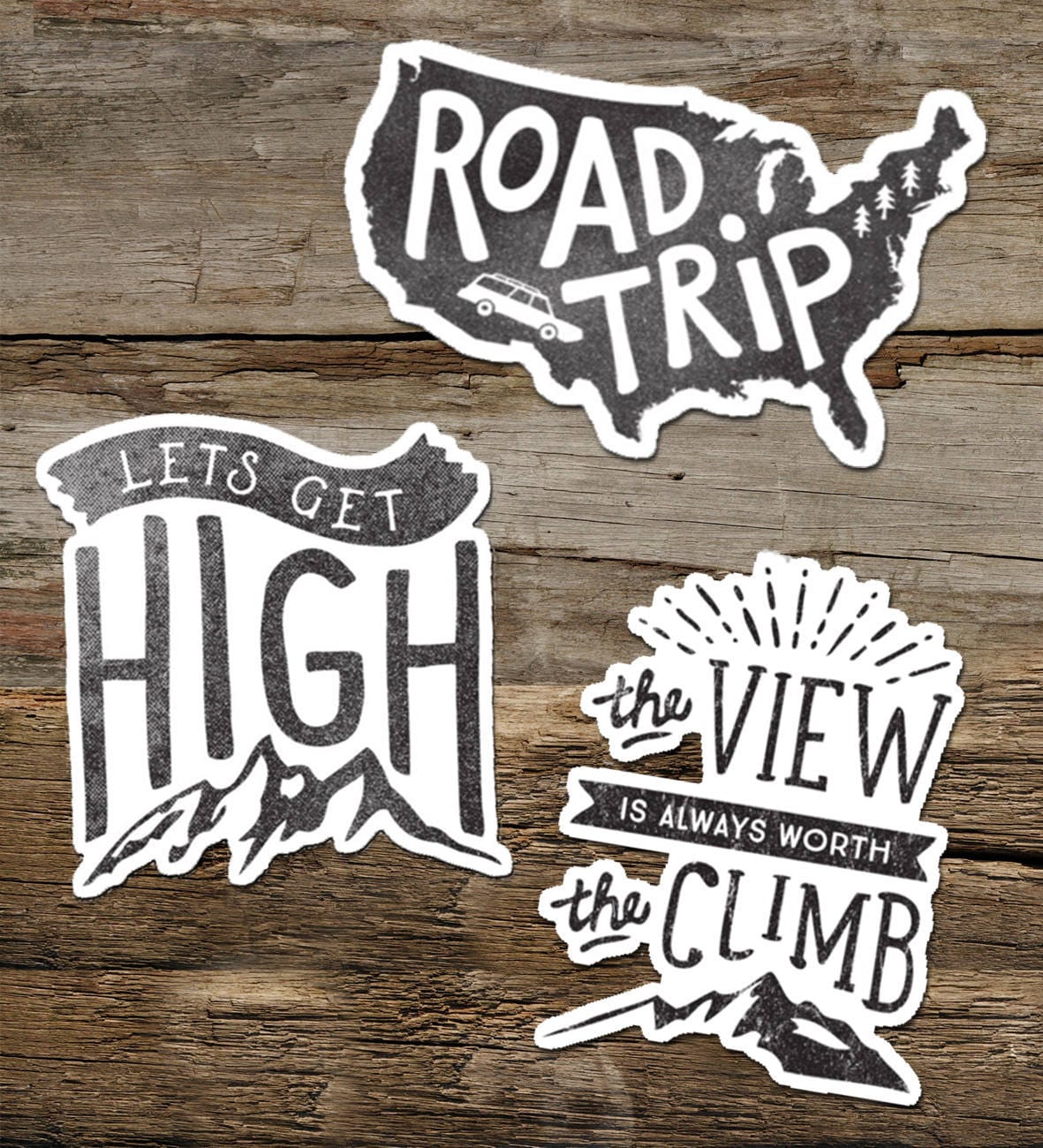 Adventure Sticker // Water Flask Stickers Outdoors Sticker Vinyl Laptop ...