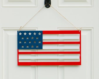 American Flag -Patriotic Decor- Wreath Obsessed