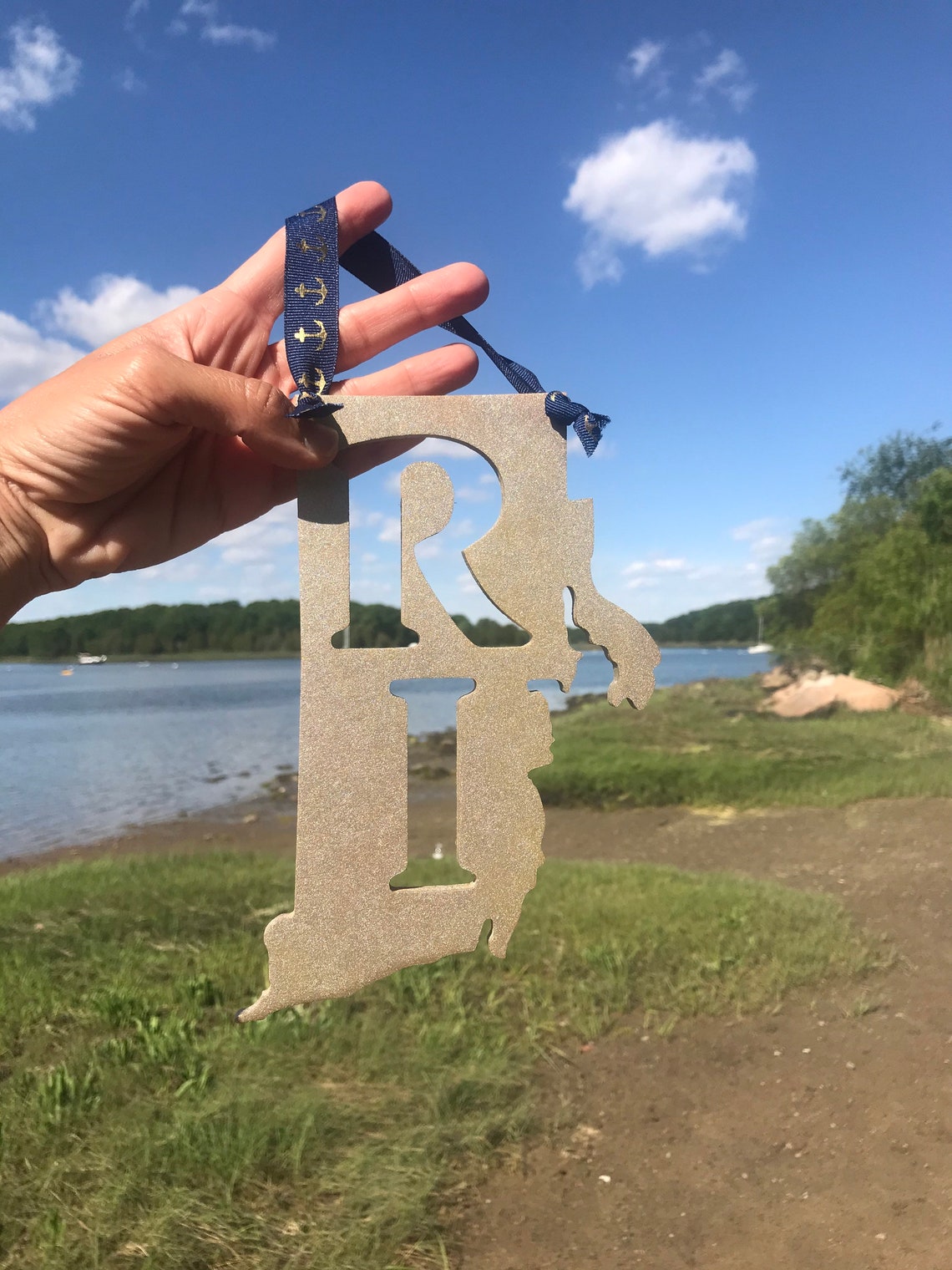 Rhode Island Ornaments RI Themed Gifts Hand Painted Rhode Etsy