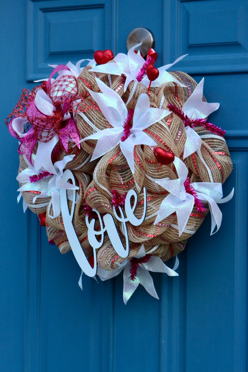 Accent Sign Farmhouse Sign Valentines Wreath Love Sign Wreath Accent Wreath Obsessed Wall Decor Metal Sign Door Decor