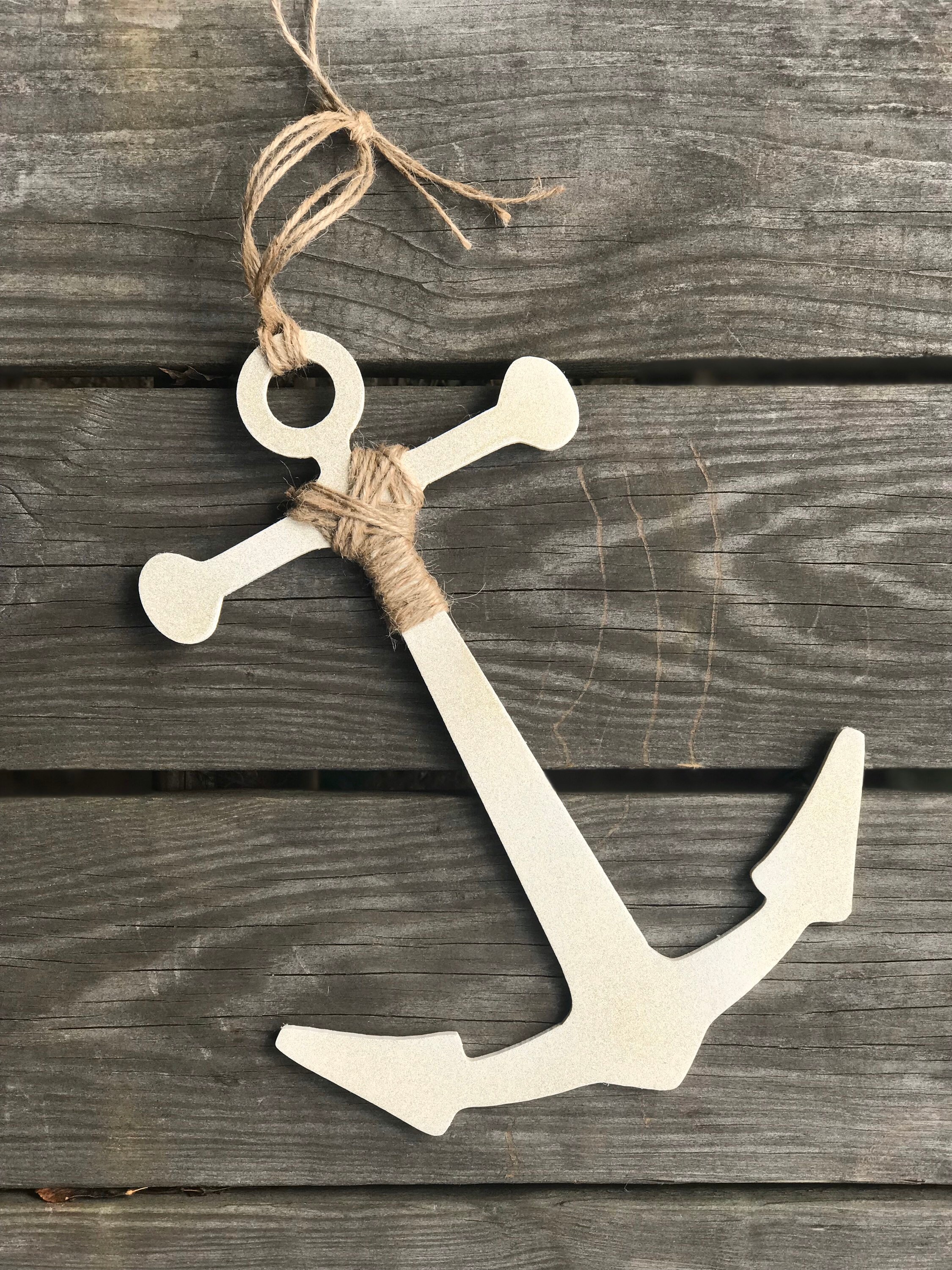 Anchor Decor Wood Anchors Anchor Themed Gifts Ready to Etsy