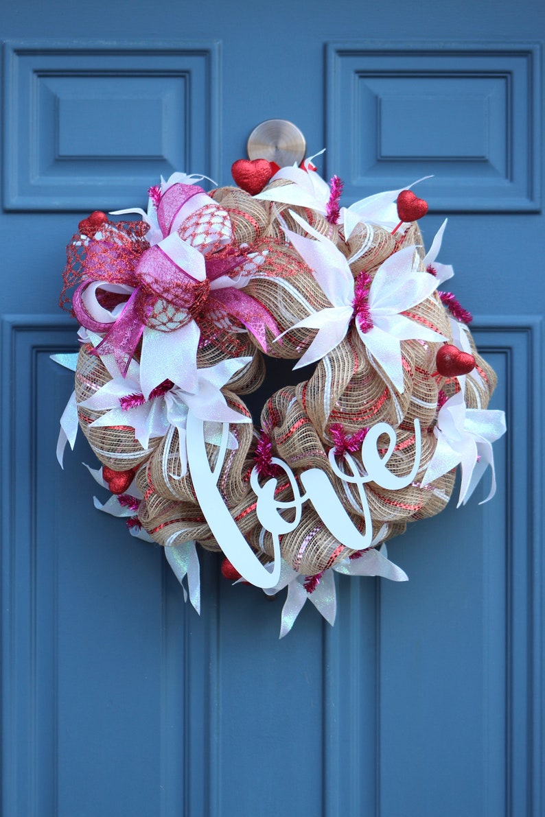 Accent Sign Farmhouse Sign Valentines Wreath Love Sign Wreath Accent Wreath Obsessed Wall Decor Metal Sign Door Decor