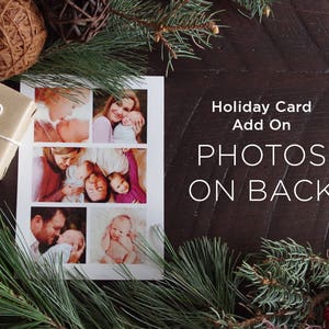 Holiday Card Add On - Terug Foto's