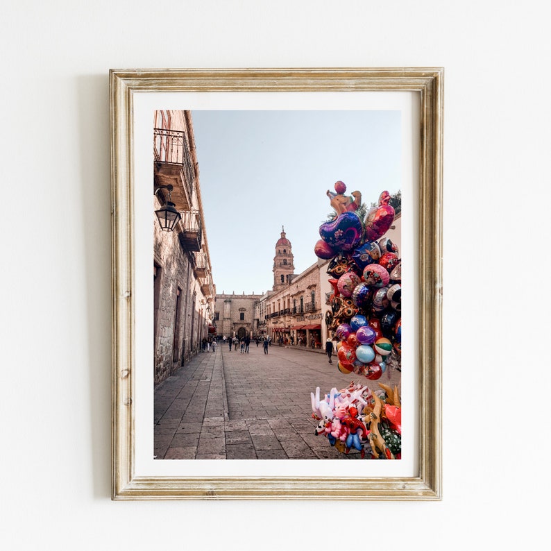 Globos Photo Print, Mexican Photography, Michoacán image 1