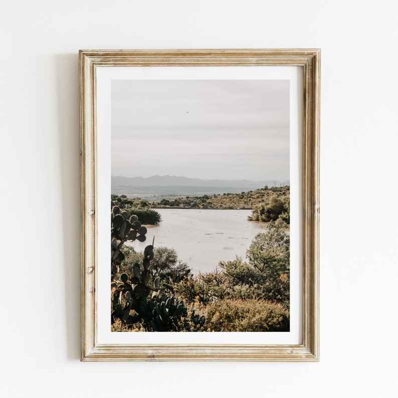 El Lago, Mexican Landscape Photography, Guanajuato, San Miguel de Allende, Lake image 1