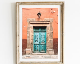 San Miguel de Allende, Mexican Photography, Mexico, Mexican Door, SMA, Guanajuato, Mexican Street Photography, Folk Art, Rustic Door, Mexico