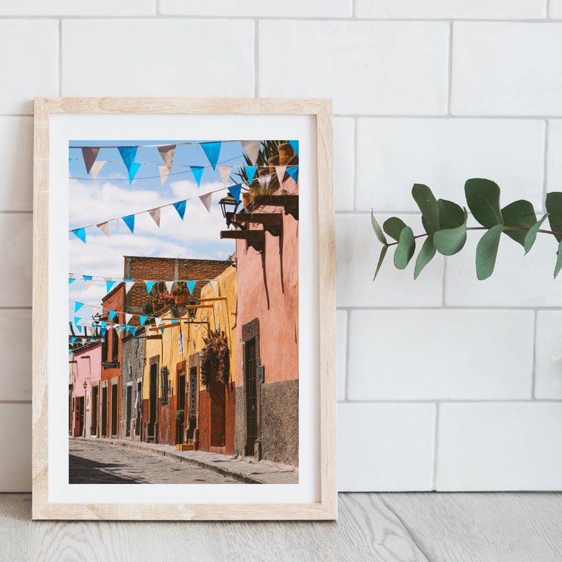 San Miguel de Allende, Papel Picado, Mexican Photography, Mexico, SMA, Guanajuato, Mexican Street Photography image 2