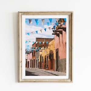 San Miguel de Allende, Papel Picado, Mexican Photography, Mexico, SMA, Guanajuato, Mexican Street Photography image 1