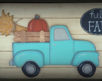 K255 Seasonal Vintage Truck