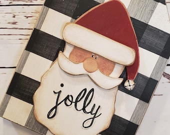 K273 Winter Wood Craft Tags Truck Snowman Santa Pattern PDF SVG