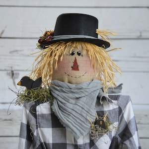 K267 Keeper of the Patch Fall Decor Scarecrow CRAFT PATTERN Porch scarecrow fall decor