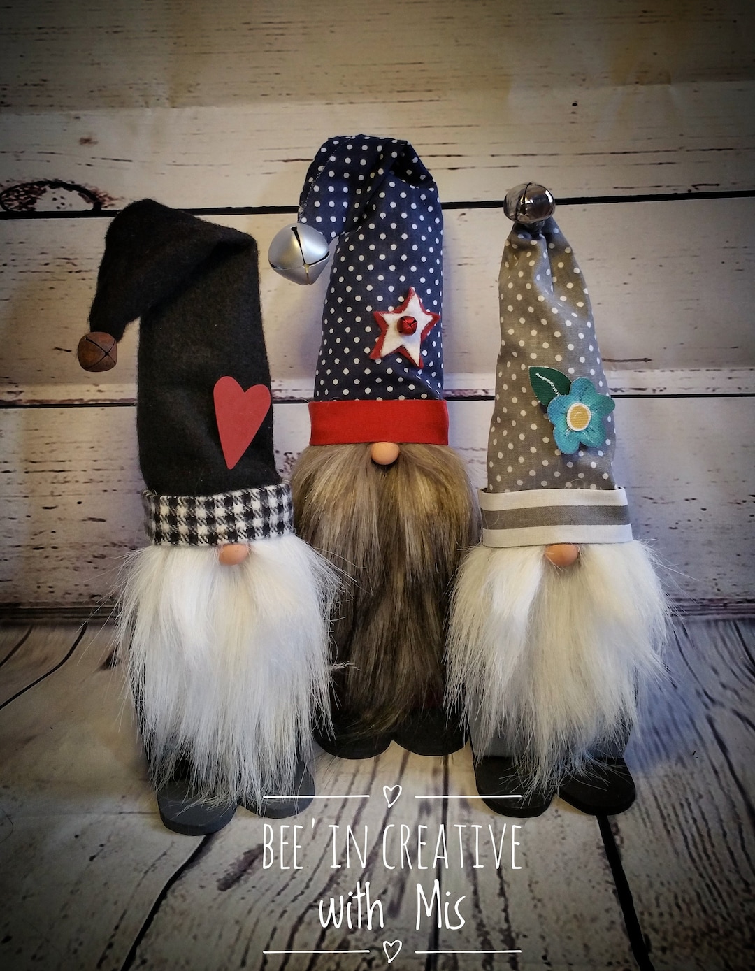 K263 Wood Gnome DIY Craft Pattern Etsy