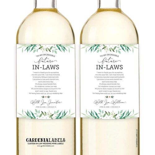 wedding day gifts for parents
