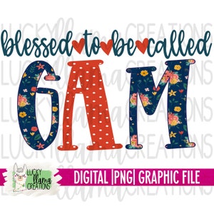 Heureux d'être appelé Gam (fr) Grand-parent, grand-mère SUBLIMATION PNG - France Transfert (en anglais) NUMÉRIQUE (NUMÉRIQUE) Imprimable (en anglais) Clipart