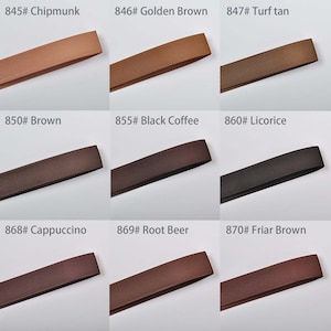 Nastro per capelli color cioccolato marrone - Perfetto per ghirlande per feste di pensionamento, confezioni regalo, ghirlande o artigianato