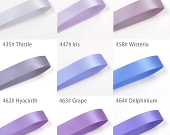 Satinkransband Dubbelsidig satin DIY Hemkomstmammas examensband