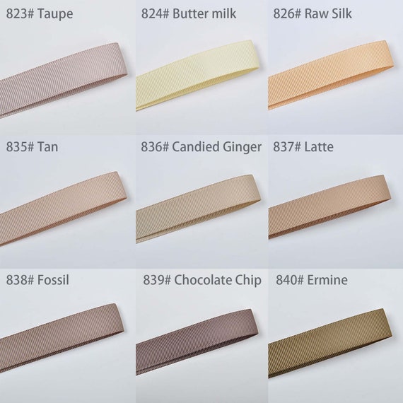 Nine Stripe Webbing: Latte Nine Stripe Webbing: Latte