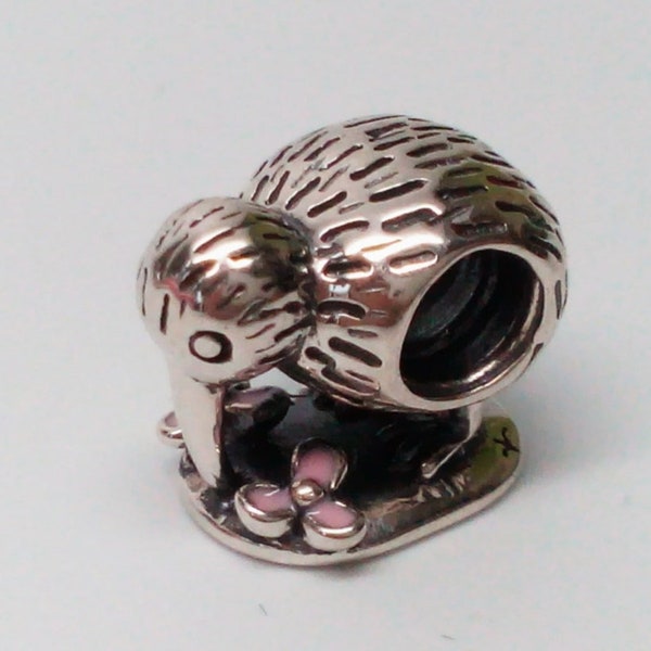 Authentic Pandora Kiwi Bird silver charm - 791217EN24