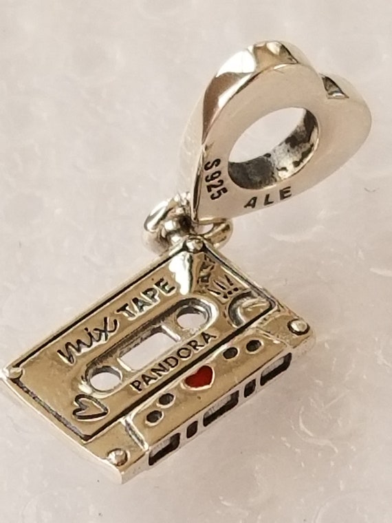 Pandora vintage cassette dangle charm deals